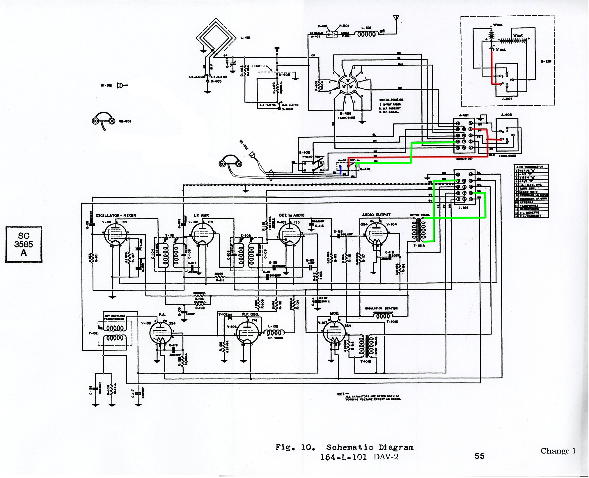 DAV wiring Mystery